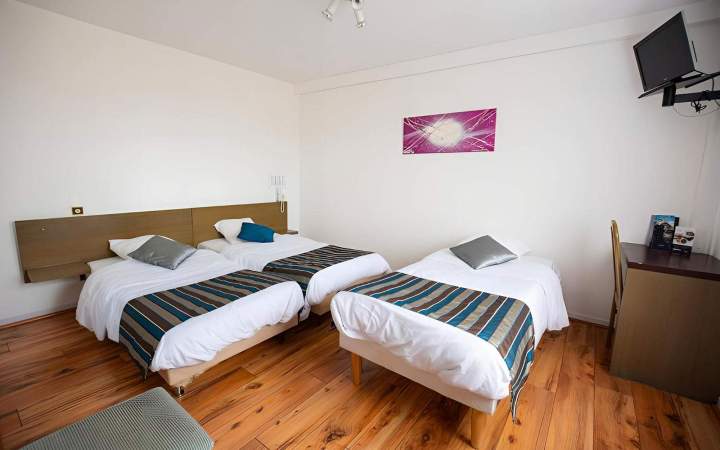 Séjournez dans des chambres tout confort.